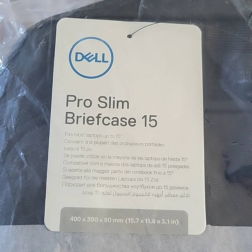 Dell Pro Slim Briefcase 15 (Black) - Brand New (NWT)